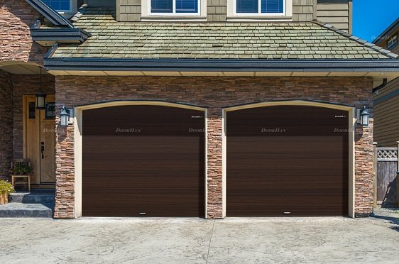 Секционные гаражные ворота Doorhan RSD01 BIW (2600х2500)